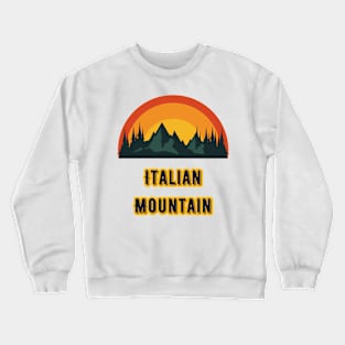 Italian Mountain Crewneck Sweatshirt